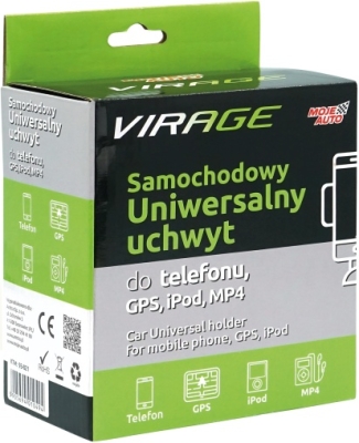 Universal bilholder til telefon og GPS