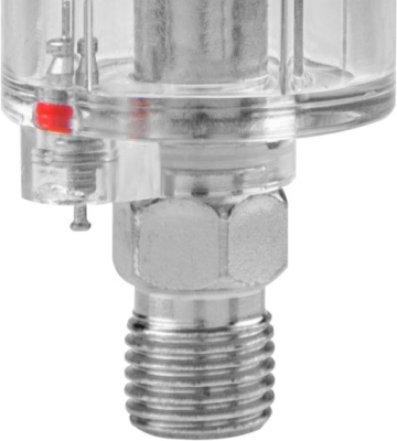 Mini trykluftfilter med vandudskiller 1/4"