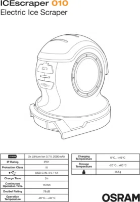 Isskraber ams-OSRAM OEIS010