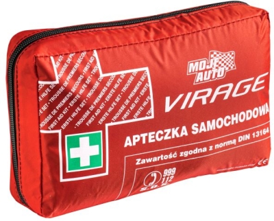Virage førstehjælpskasse til bil – DIN 13164