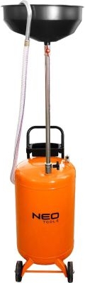Mobil olieopsamler med 70 liters tryktank