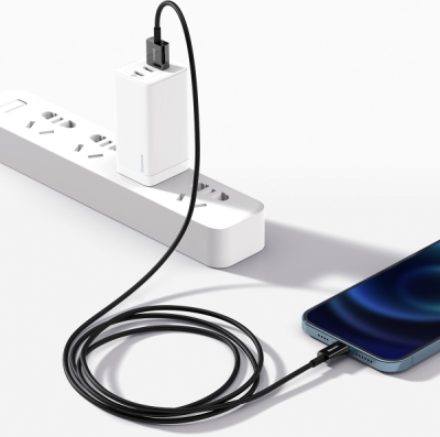Baseus Superior USB til Lightning-ladekabel 2,4 A – sort