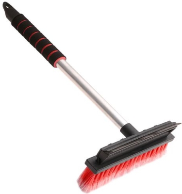 Nice Touch NT børste med gummiskraber – aluminium, 43 cm