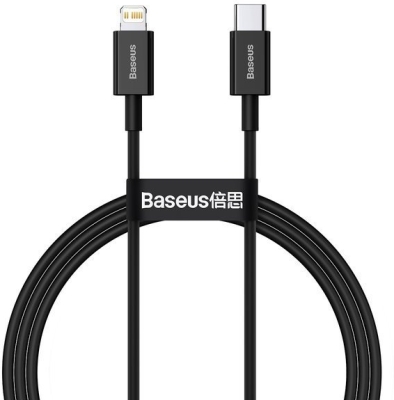 Baseus Superior Series USB-C til Lightning-kabel 20 W – sort