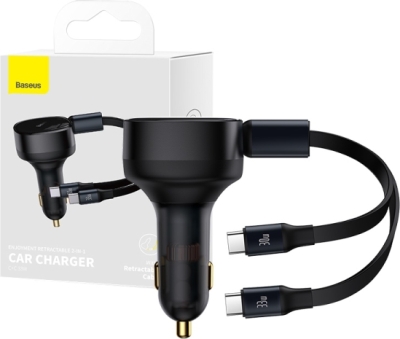 Baseus Enjoyment billader med USB-C-kabler – 33 W