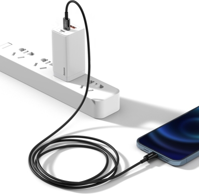 Baseus Superior Series USB-C til Lightning-kabel 20 W – sort