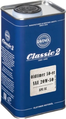 RAVENOL Oldtimer Oil 50-er SAE 20W-50 – 1 liter