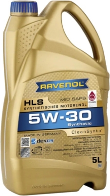 HLS Clean Synto 5W-30 fuldsyntetisk motorolie – 5 liter