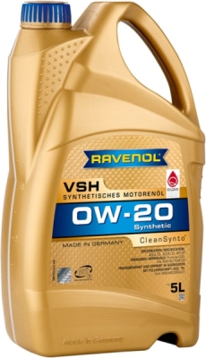 VSH 0W-20 motorolie 5 liter