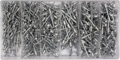 Popnitte-sortiment (400 stk.)