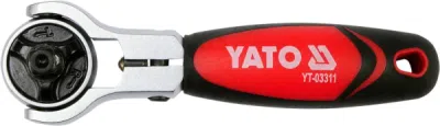 Skraldenøgle 1/4" to-vejs +Bits