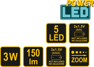 Cykellygtesæt (LED Power)