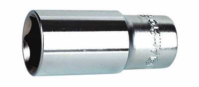 Rørtop 6 kant 1/2” dr x 8 mm (Nedsat i pris*)