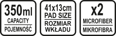 Gulv/vindue vask/renser microfiber