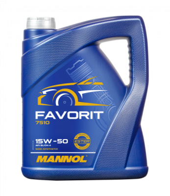 Mannol Favorit 15W-50 5 liter