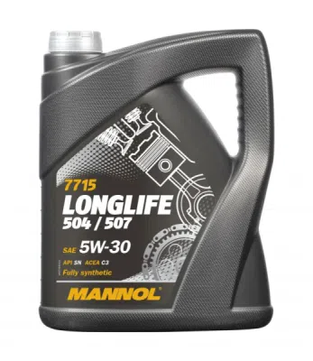 Mannol 5W30 5L. LONGLIFE 504/507