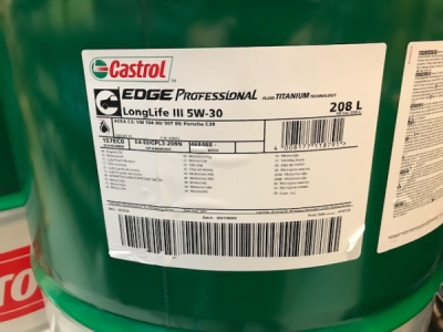 Castrol EDGE Professional Tutanium LL3 5W-30 (208 Liter)