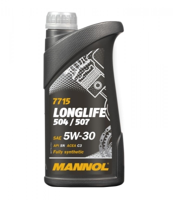 Mannol 5W30 1L. LONGLIFE 504/507