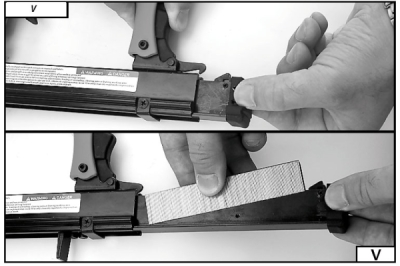 Trykluft klammepistol