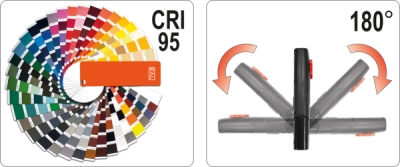 Inspektionslampe LED 5W (Colour Match)