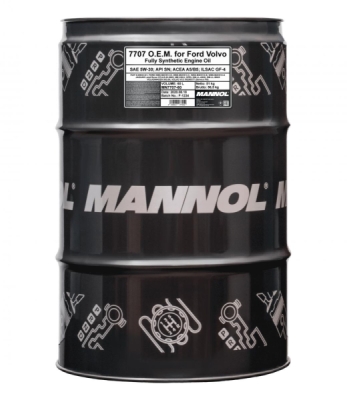 Mannol 5W30 60L. O.E.M. for Ford Volvo
