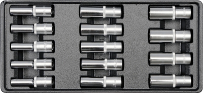 Toppeindlæg 1/2" (14 dele)