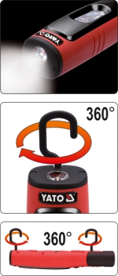 Arbejdslampe LED (3,5W+3W)