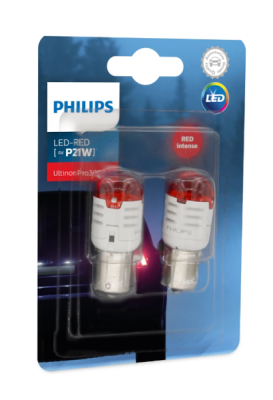 PHILIPS Ultinon Pro3000 SI Piros LED P21W