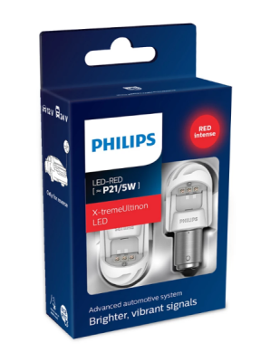 Philips X-tremeUltinon LED gen2 P21/5W Piros 11499XURX2
