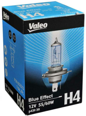Valeo 032513 12V 60/55W H4 P43t-38 +50% Blue Effect fényszóróizzó