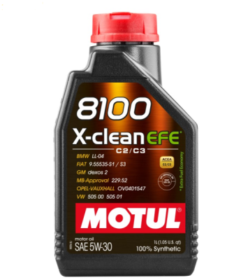 MOTUL 5W30 8100 EFE 5L X-Clean EFE 1L