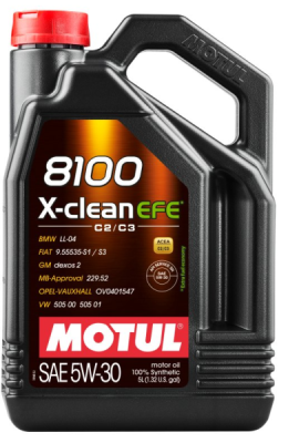 MOTUL 5W30 8100 EFE 5L X-Clean EFE 5L