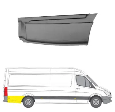 oldalfal POLCAR 506584932 for MERCEDES-BENZ, VW