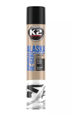 Szélvédő jégoldó spray K2-Alaska 750ml -60°