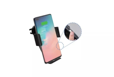 Telefon tartó, automata befogás és töltés