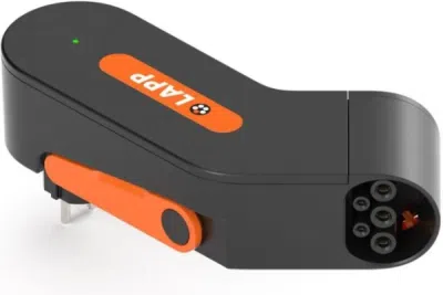 LAPP Mobility Dock (5555925000) hordozható EV/PHEV töltőadapter – 2.3 kW, 10A, Type 2 / Schuko