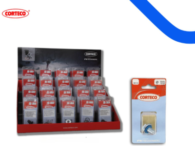 CORTECO 49417709 - 64db olajleeresztő csavar és tömítés készlet állvánnyal