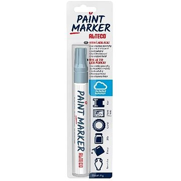 ALTECO Paint Marker Popisovač Strieborný