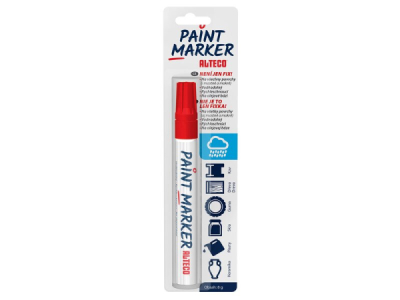 ALTECO Paint Marker Popisovač Červený