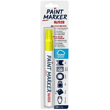 ALTECO Paint Marker Popisovač Žltý