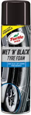 TURTLE WAX Wet ´N´ Black Tyre Foam 500ml