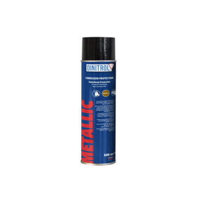 DINITROL 4942 Metallic sprej hnedý 500ml