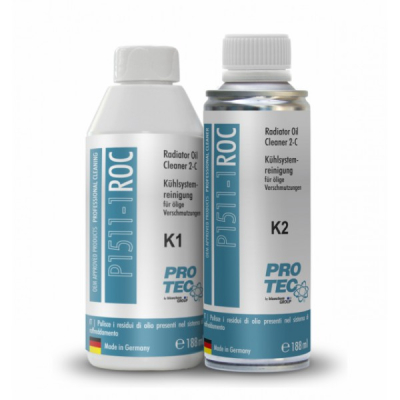 PRO-TEC Radiator Oil Cleaner 2x188ml