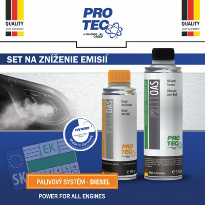 PRO-TEC Set na zníženie emisií - Palivový systém Diesel