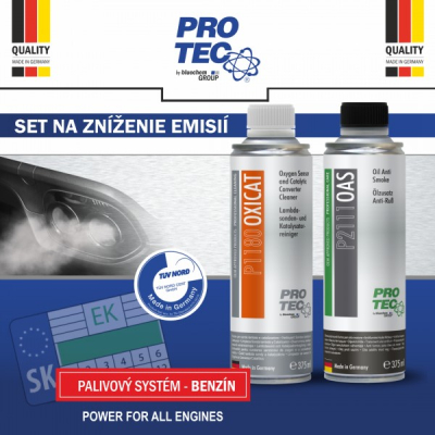 PRO-TEC Set na zníženie emisií - Palivový systém Benzín