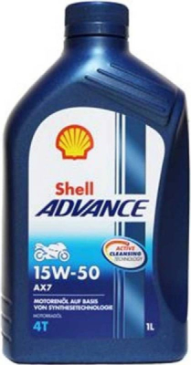 Shell Advance 4T AX7 15W-50 1L