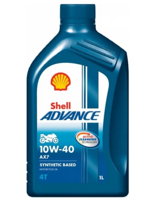 Shell Advance 4T AX7 10W-40 1L