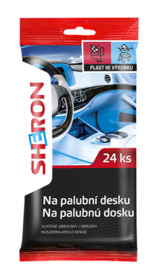 SHERON Obrúsky na palubnú dosku 24ks