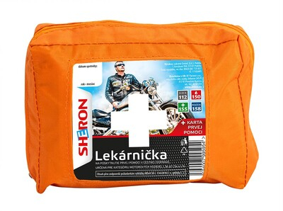 SHERON Motolekárnička oranžová/SK