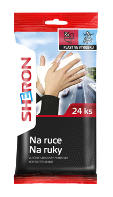 SHERON Obrúsky na ruky 24 ks